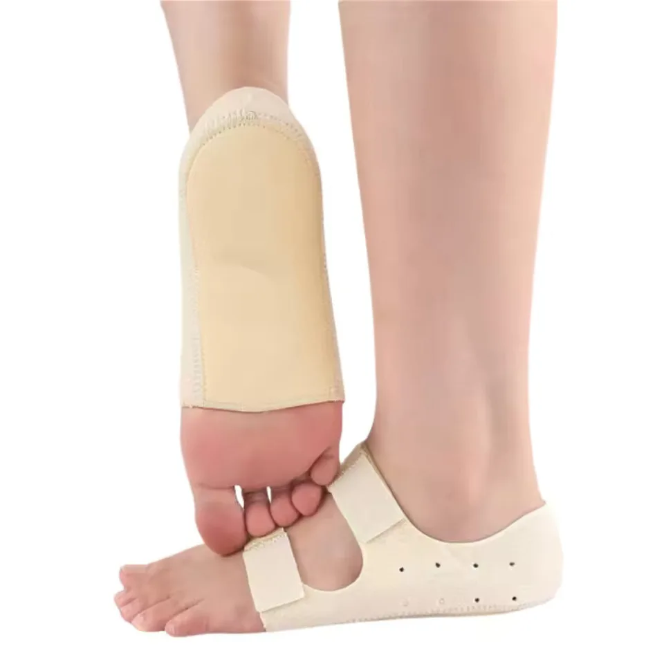 1 par alívio fasciite plantar protetores de calcanhar à prova de choque tendinite de aquiles calcanhar suporte almofada ajustável calcanhar inserções almofadas