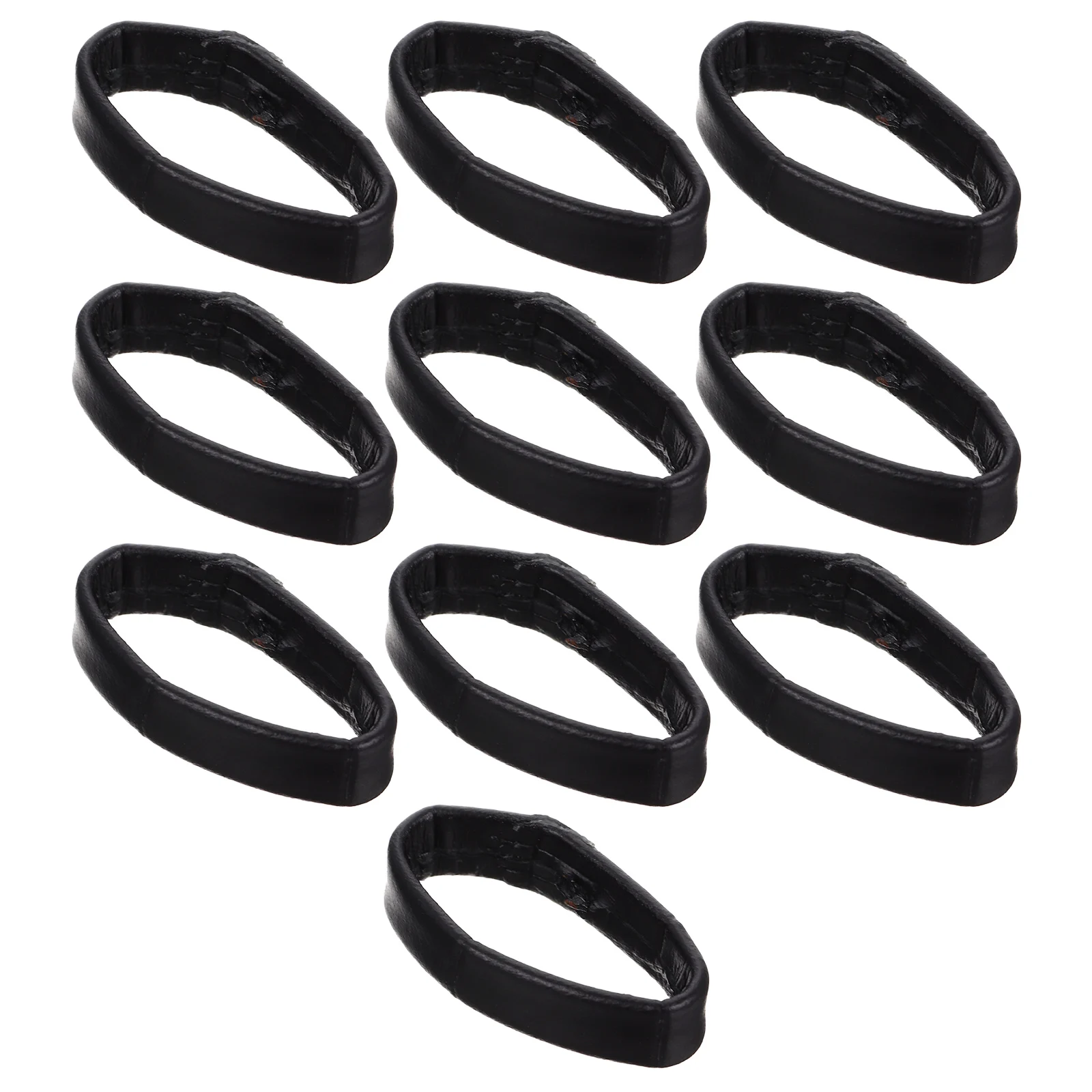 

10pcs Watch Smooth Surface Replacement Keeper Ring for Watch Belt Loop Watchb Keeper Ring Strap Parts