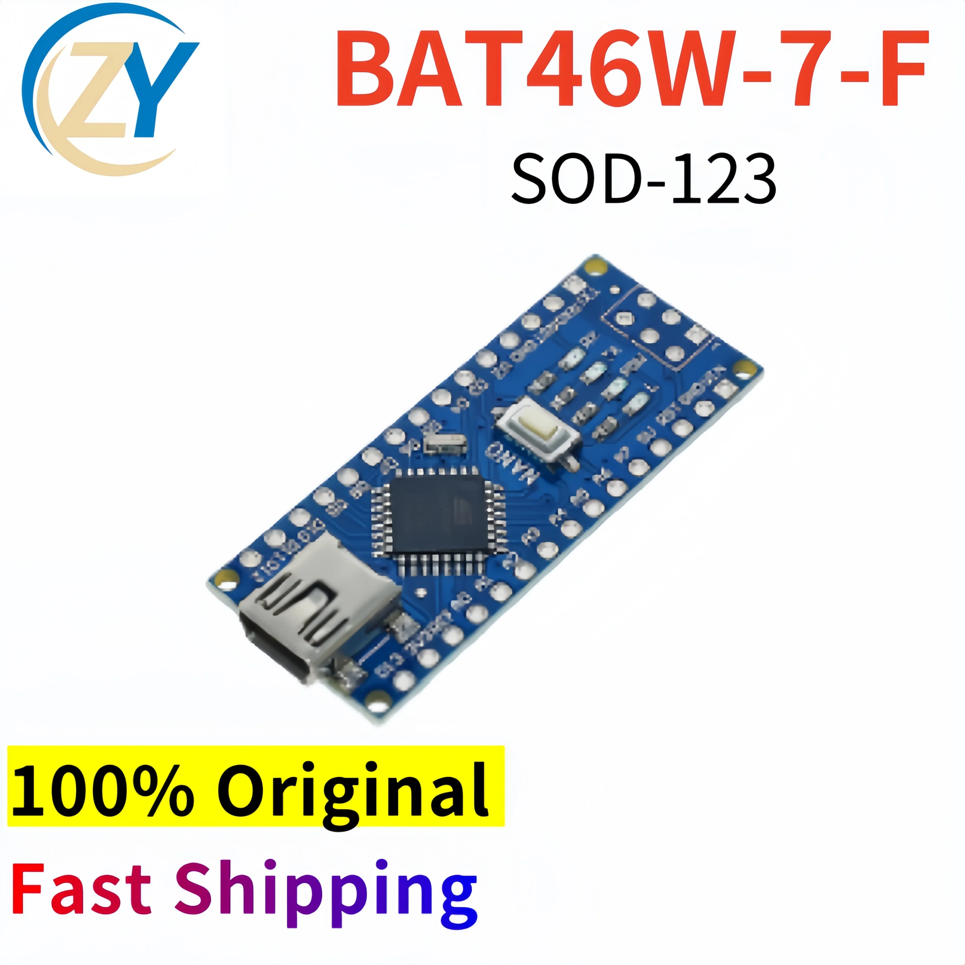 

(50pcs) Original BAT46W-7-F SOD123 BAT46W New & In Stock