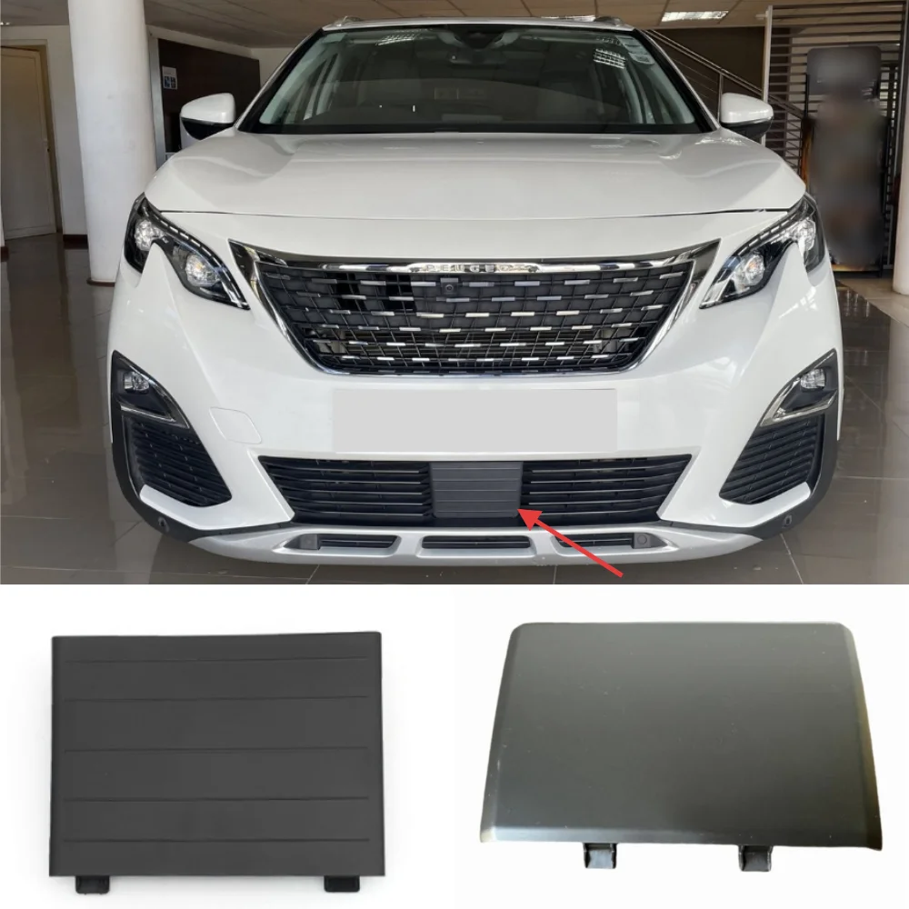 Car Front Bumper Lower Grille ACC Cover OE: YL004141XT/YL017826XT For Peugeot 3008 5008 P84 2017-2025