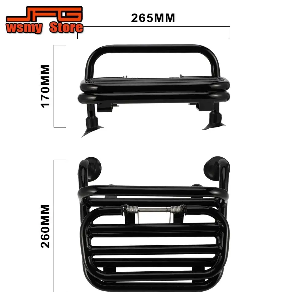 Front Luggage Rack Motorcycles Accessories Front Body Storage Bracket Holder Brackets For Victoria Sixties 150Si Dirt Pit Bike