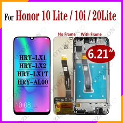 For Huawei Honor 10 lite LCD 20lite lcd For Honor 10i LCD With Frame Display Screen Touch Digitizer Assembly HRY-LX1 HRY-LX2 LCD