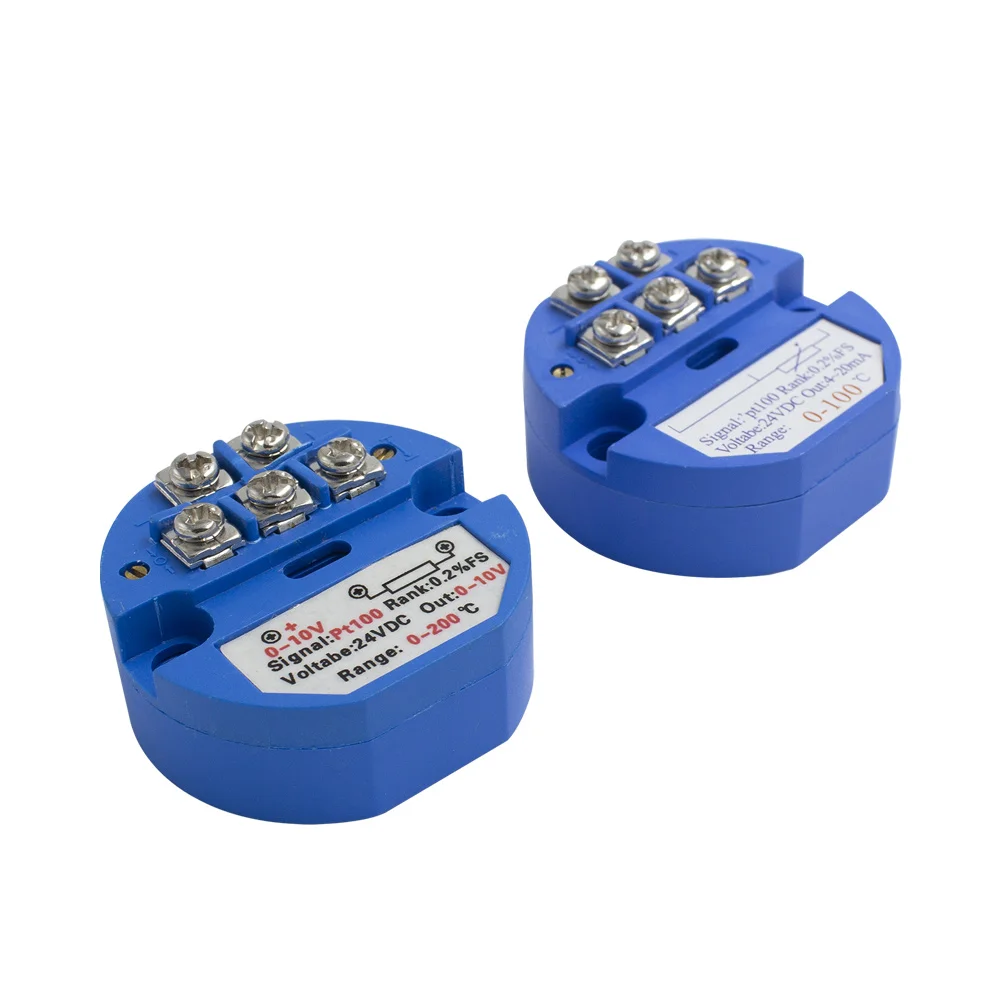 PT100 temperature transmitter 4-20MA integrated thermal resistance temperature instrument