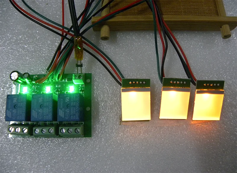 three ways touch relay board 12V 24V 3 channels normal open normal close touch relay module