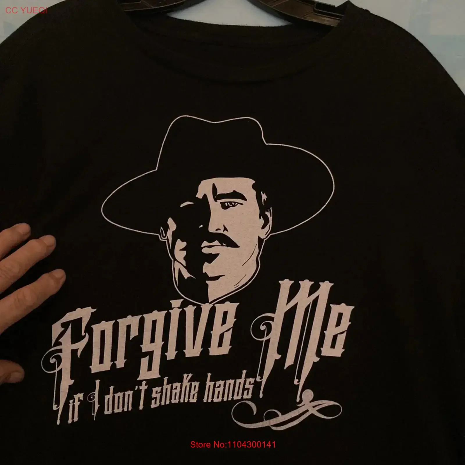 Forgive Me If I Don T Shake Hands Shirt Xxl Black Preowned Vgood Vintage Washed…