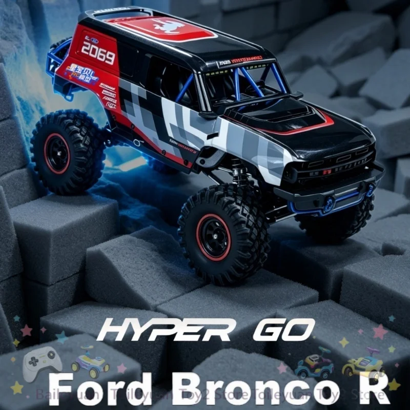 In Stock MJX H18P RC Remote Control Car Bronco 1：18 Scale Brushless 4WD Off Road Climbing Crawler ABS Hard Shell For Adult Hobby