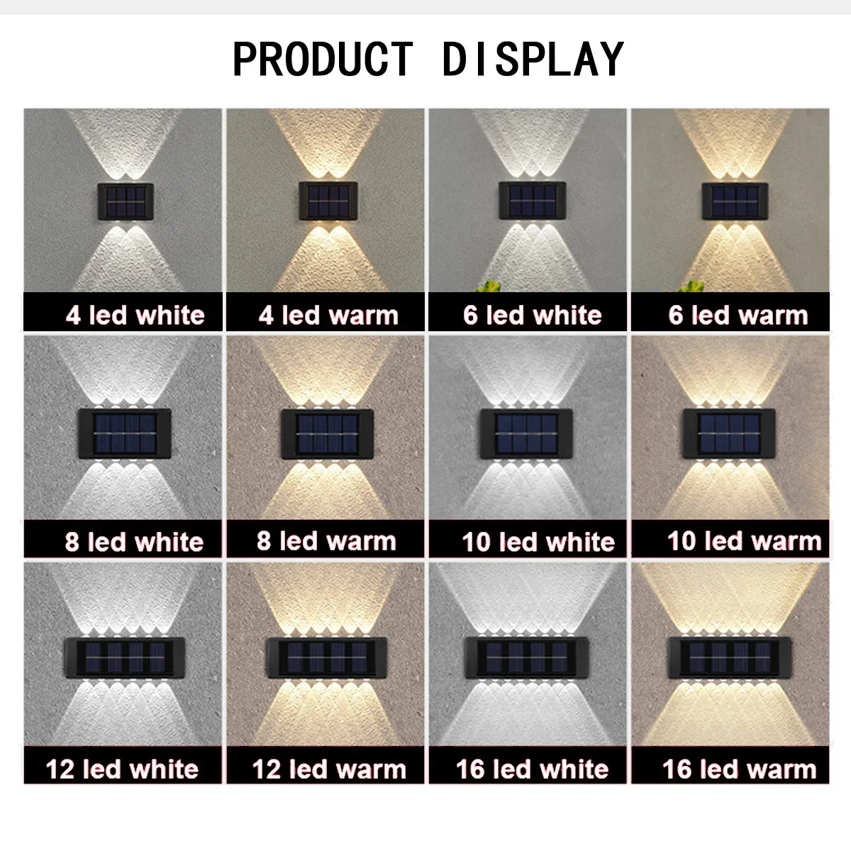 Solar Wall Light 15