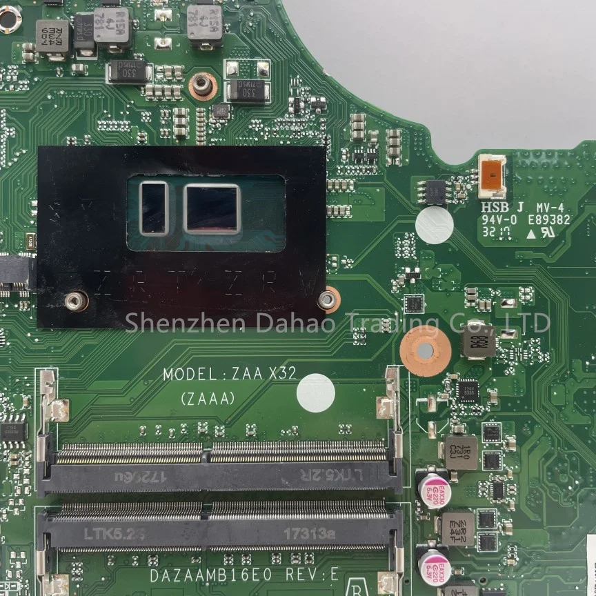 Imagem -02 - Zaa X32 Laptop Motherboard para Acer Aspire E5575 F5-573 E5-575g F5-573g I36006u i5 i7 Cpu Ddr4 Totalmente Testado Dazaamb16e0