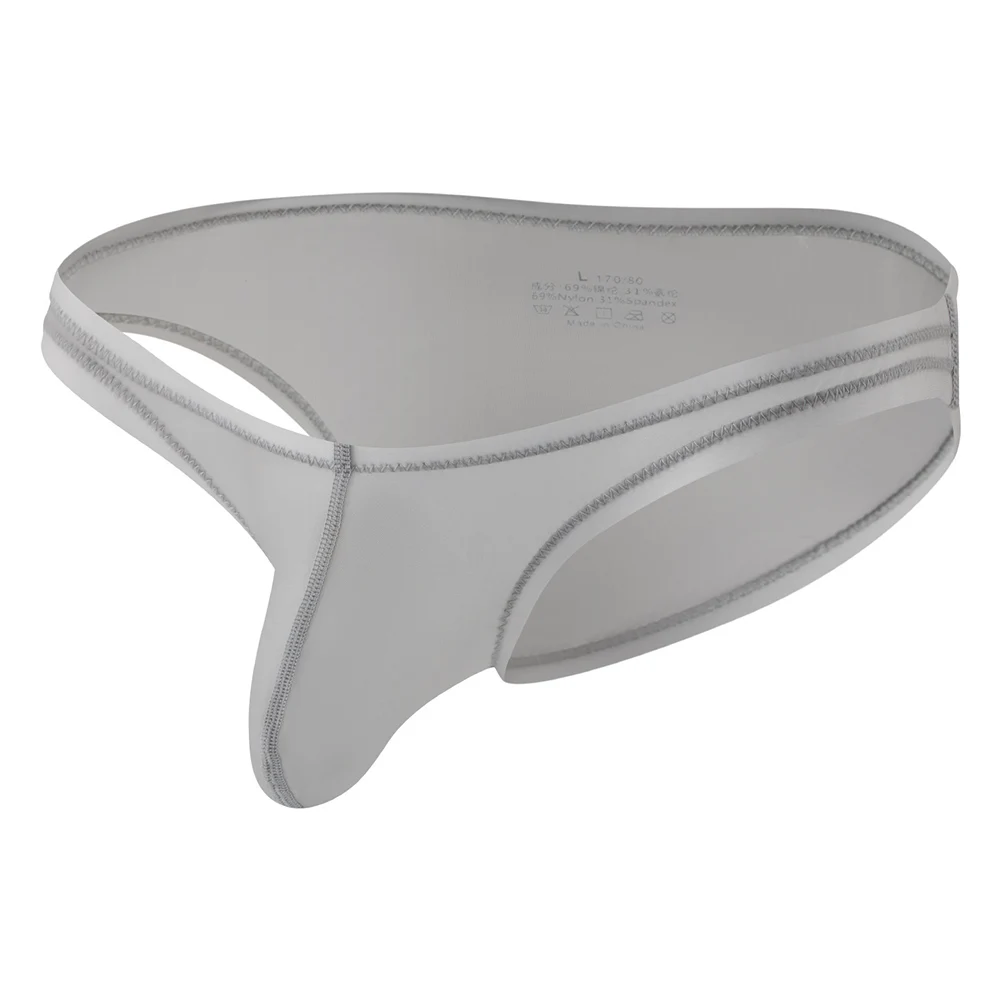 

Men See Through Narrow Side Briefs Tight Large Pouch U Convex Underwear Erotic Panties Breathable Panties Lingerie For Men
