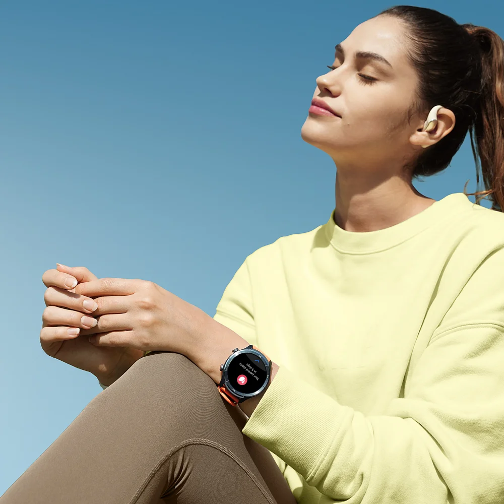 Mibro A3 Smartwatch Diseño Super Ligero GPS Posicionamiento Bluetooth Llamadas Pantalla 1.39'' Monitor de Salud Reloj Deportivo Para Hombres Mujeres