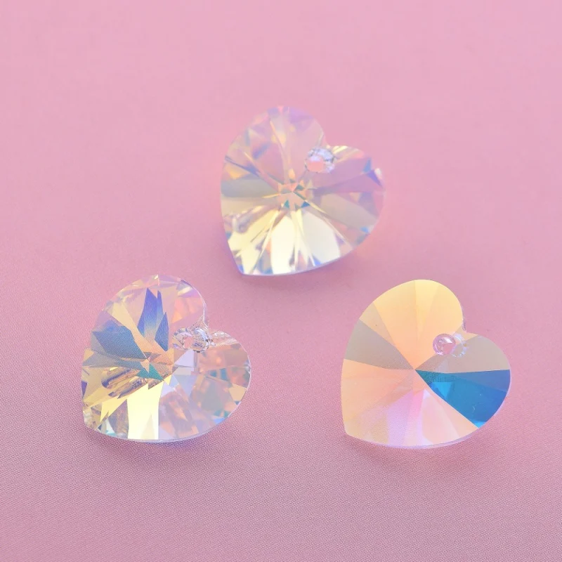 (1 piece) 6228 XILION Heart pendant beads Crystal from Austria for DIY jewelry making