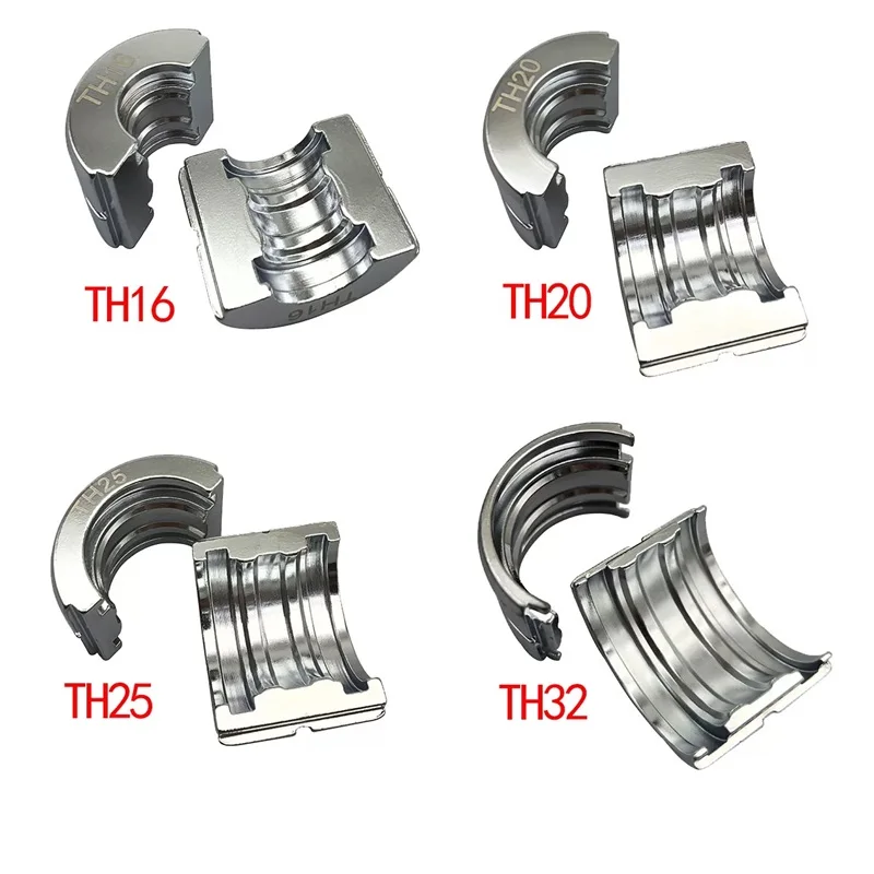 TH mould 16, 20, 25,26, 32mm Pipe Crimping Tool Jaws CW-1632 and GC-1525 hydraulic pressure pipe clamp mould GC-1632 TH Type Die