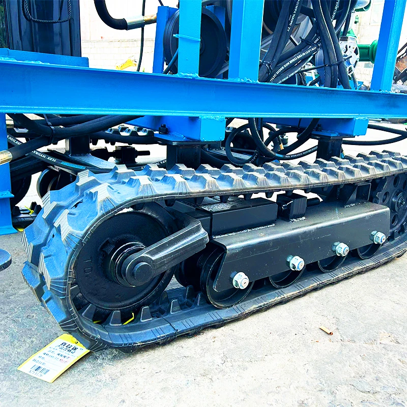 

Customized 25HP Diesel Drilling Machine – 150m Capacity with Crawler Tracks