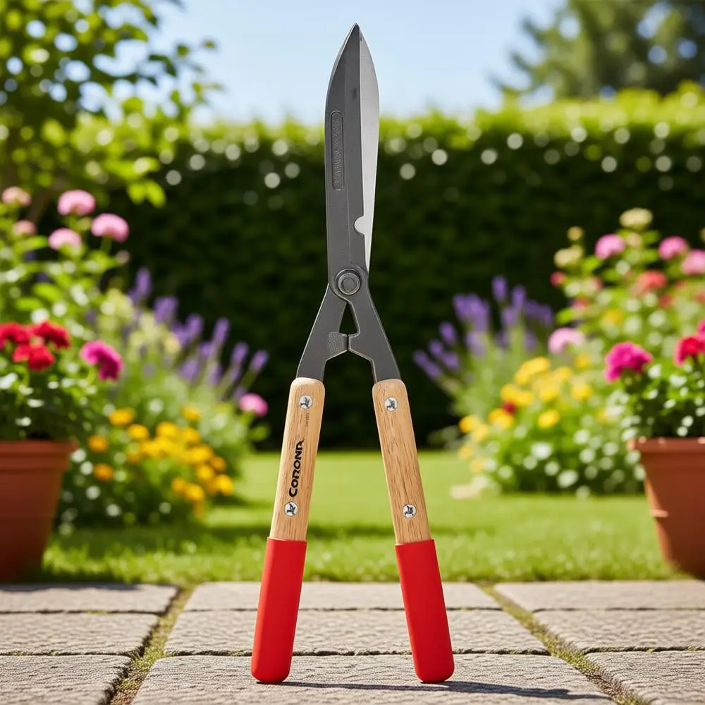 

8.25 Hedge Shears, Neutral Handle, Sharp Blade for Pruning