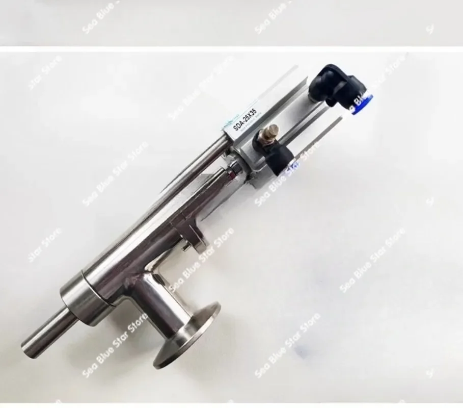 

304 stainless steel paste liquid filling head Filling machine accessories Anti-drip filling head Quick loading pagoda type