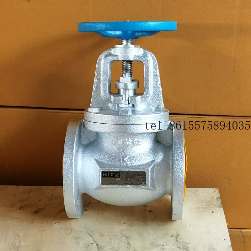 hot EN16FCJ Japan imported Kitazawa KITZ cast iron flange globe valve, rotary type, explosion-proof high-quality valve