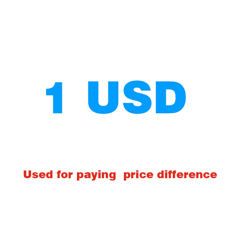 1USD لرسوم الشحن للدفع الإضافي/-تكلفة الشحن الإضافية رسوم الشحن التعويض على رابط شحن الشحنة للطلب #1