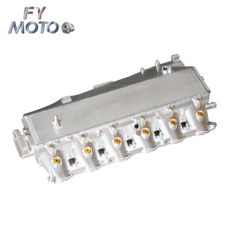CNC Billet End Tanks Gen 2 B58 Charge Air Cooler Intake Manifold For BMW M340i B58 G20 G29 Supra A90 3.0T 2020+ 48V