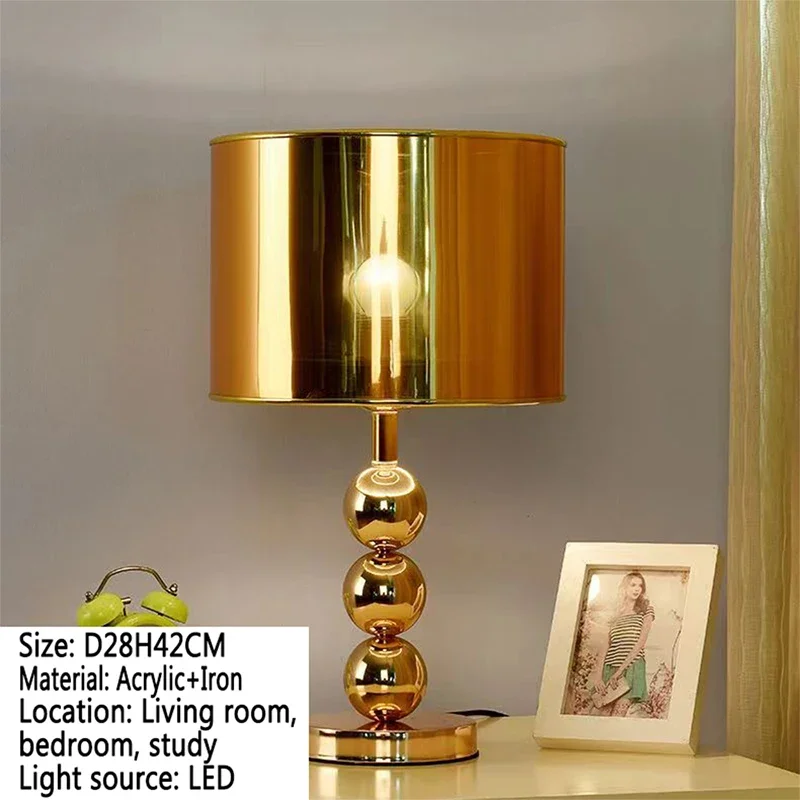 86LIGHT Nordic Modern Table Lamp Luxurious Living Room Bedroom Study LED Originality Bedside Desk Light