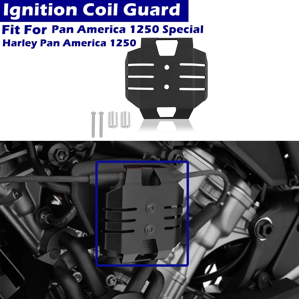

Для Harley Pan America 1250 2021-2024 Pan America 1250 Special 21-25, защита катушки зажигания мотоцикла, защитная крышка