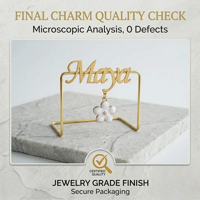 

Custom Name Brooch Pendant Personalized Stainless Steel Flower Charm Pins Jewelry For Women Kids School Bag Clothes Birthday Gif