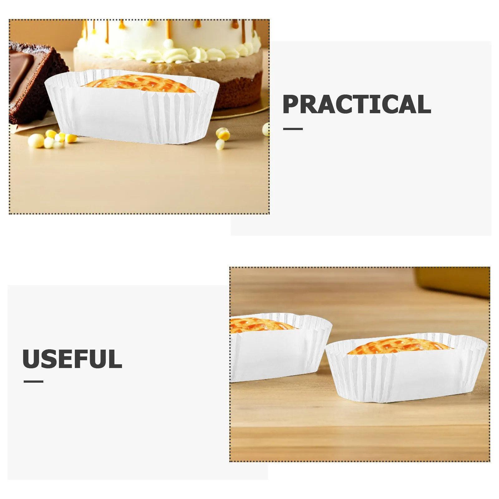 2000Pcs Sturdy Disposable Cupcake Liners Paper Cake Holders for Themed Parties Shower Wedding Bakery Cupcake Decorating