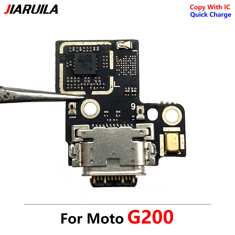 USB Charging Port Connector Board Flex Cable For Moto G200 Charging Plate Dock Connector Flex