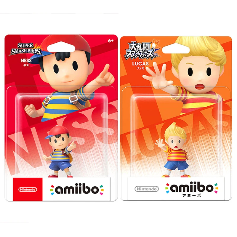 ARTSWIFT Amiibo - Super Smash Bros. Series NS NFC Genuine Ness Lucas Mother 3. Asian Version Region Free In Stock