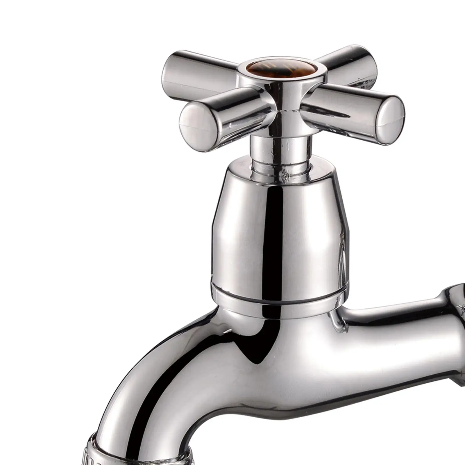 Water Faucet Water Spigot Laundry Room Basin Washing Machine Freeze Resistant Hot Cold Water Faucet Lavatory Water Dispenser Tap