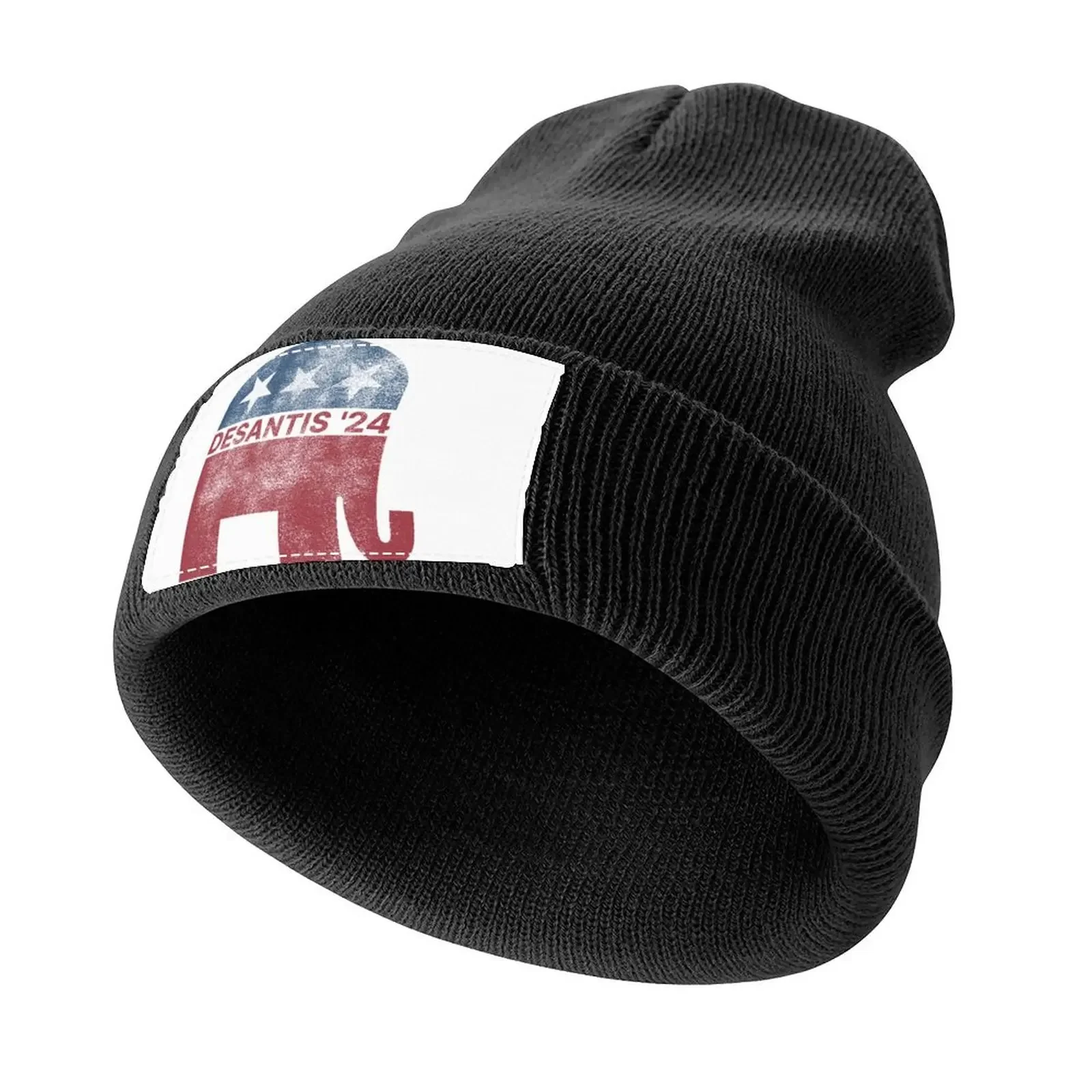 

Ron Desantis 2024 For President Republican Elephant Vintage Election Sign Knitted Cap Golf Hat Vintage Men Luxury Brand Women's