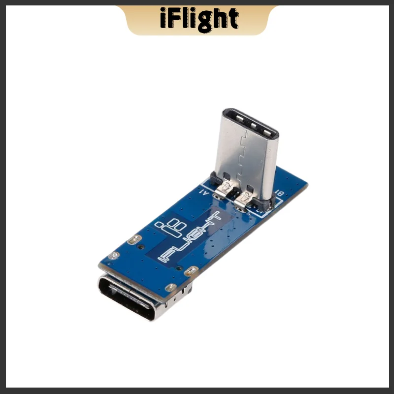 iFlight Type-C USB Adapter BumbleBee HD Type C 90°Connector & Type C 90° Adapter for FPV Flight Controller Air Unit Caddx Vista