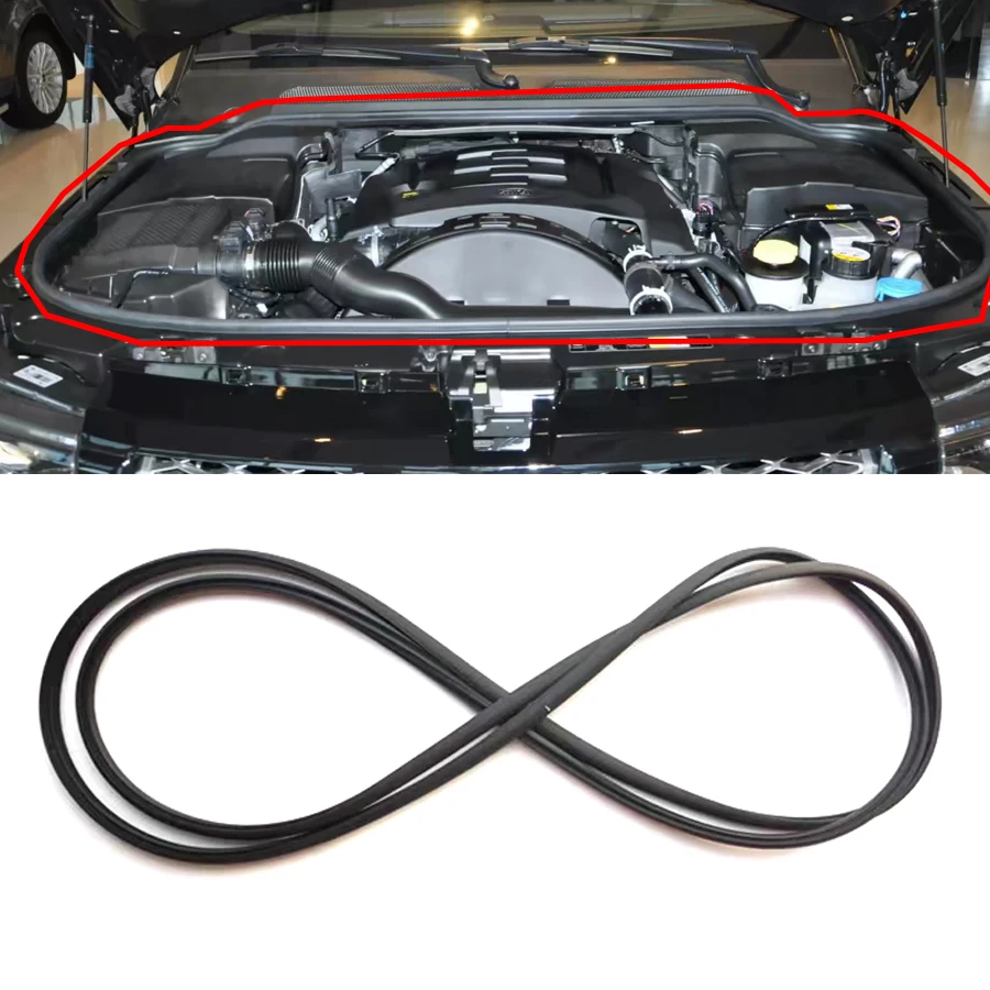 

1Pc Sunroof Glass Seal Sliding Roof Weatherstrip Seal/Front Windshield/Front Hood/Trunk Strip For Land Rover Discovery 4 LR4