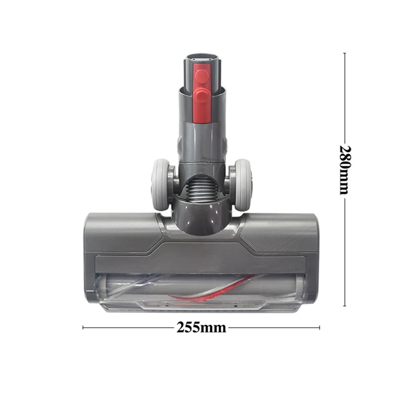 Floor Brush Head para Dyson, aspirador sem fio, farol LED, madeira