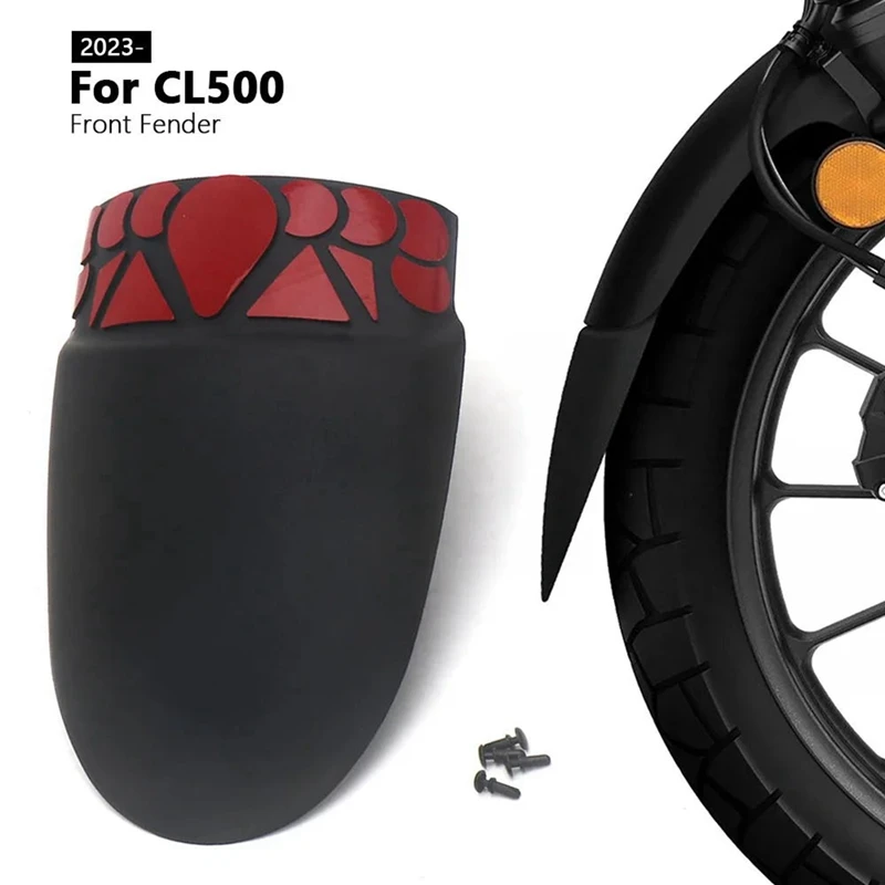 Garde-boue avant de moto pour Honda, garde-boue d'extension, accessoires de protection contre les éclaboussures, pièces de coordinateur, CL 500, Cl500, CL500, 2023, 2024