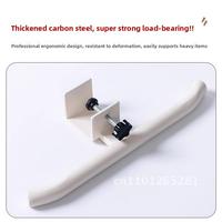 Durable Load-Bearing Schoolbag Hook Student Desk Side Office Hanger Universal No-Punch Iron Double Hook Modern Minimalist Design