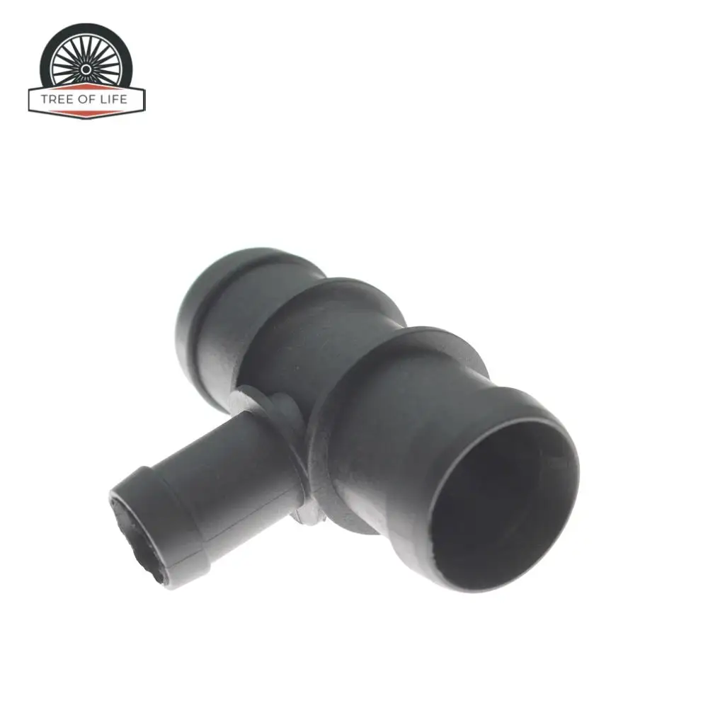 N90692901 Coolant Water Pipe Tee Connector 1K0121087R 72423796 For Passat CC Caddy Golf Jetta Tiguan Polo A3 A4 A6 TT Q3 Q5 Q7