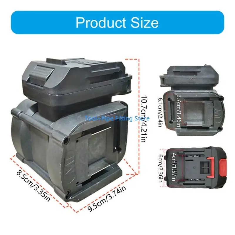 F92B Durability lithium batteries Converter for BL1845 BL1860 18V Lithium Batteries