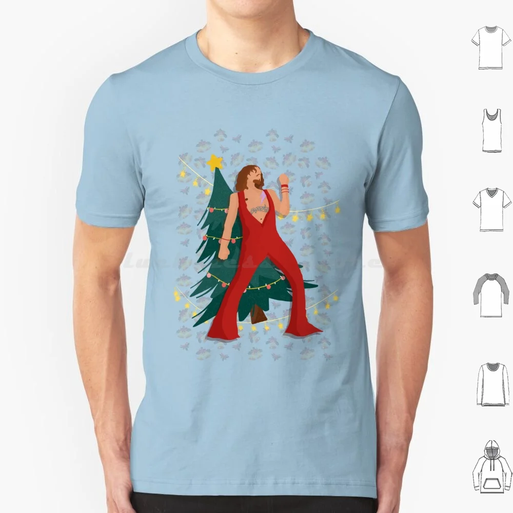 Camiseta The Darkness Christmas Time Don't Let The Bells End, talla grande, 100% algodón, campanas navideñas, oscuridad, la oscuridad, Don T