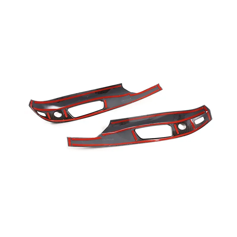 For BMW 3 Series E90 2005-2012 X1 E84 2010-2015 ABS Carbon Car Seat Side Adjustment Button Frame Decorative Cover Accessories