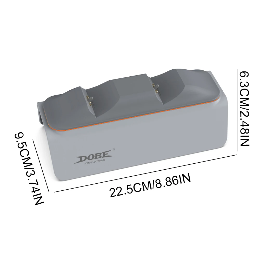 Зарядная подставка с двойным контроллером для контроллера PS5, светодиодная станция быстрого зарядного устройства, издание к 30-летию для Playstation 5, геймпад