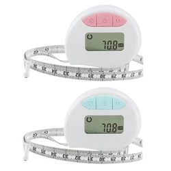 Digital Body Circumference Tape With Self-locking And Retractable Tape Waist Biceps Measurement