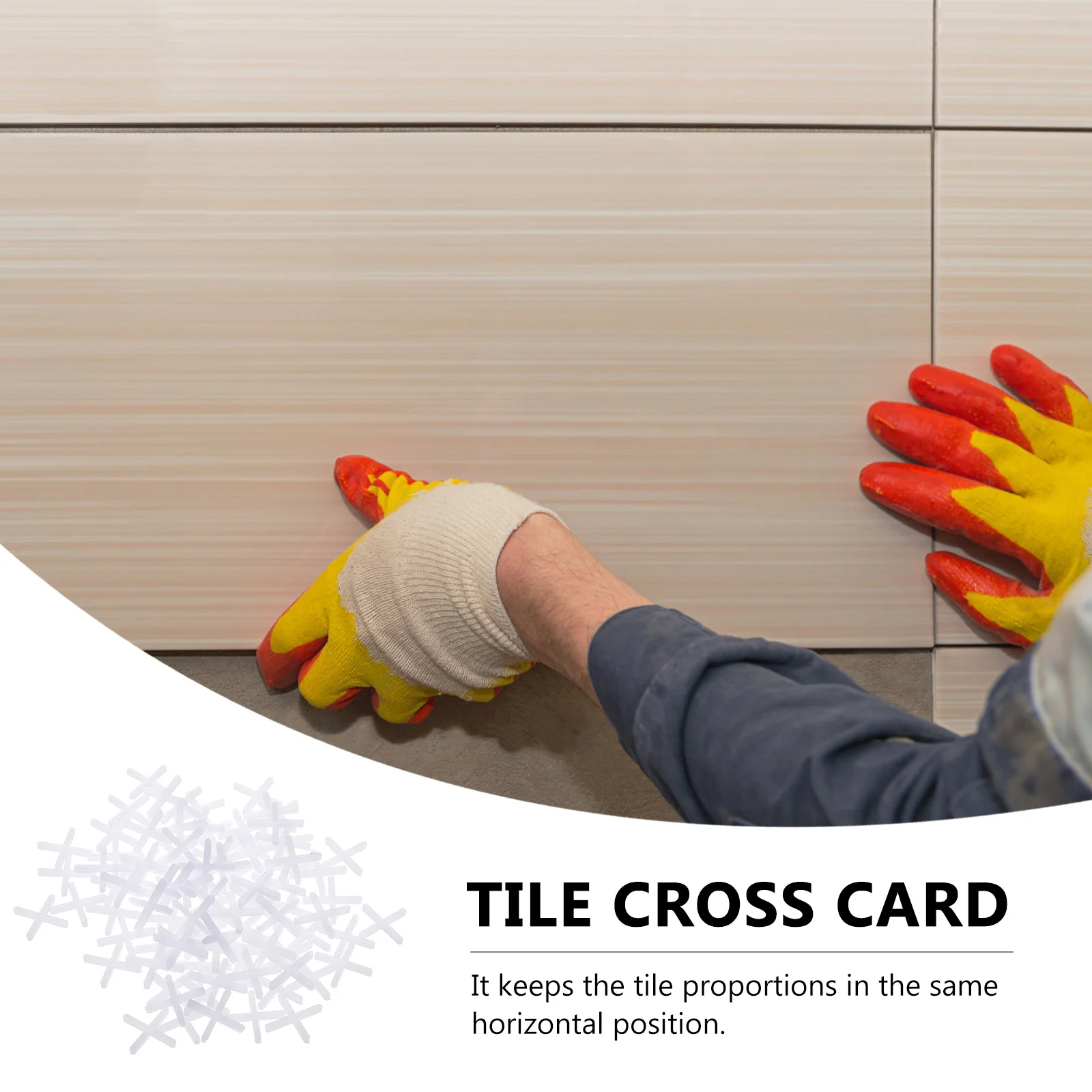 

10000Pcs Tile Positioning Spacers Cross Pe Ceramic Tile Spacers Floor Wall Leveling Spacer Reusable Tools Leveling Spacer