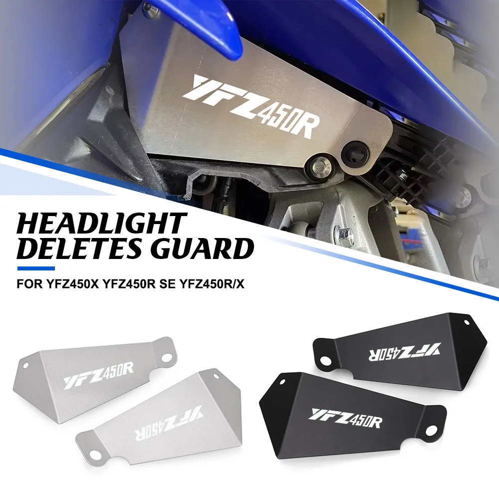 

Защитная накладка на раму для Yamaha YFZ450X YFZ450R SE YFZ450R/X, защита от повреждений фар YFZ 450X 450R/SE 2009-2024 2023