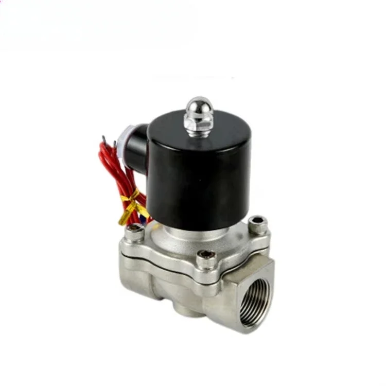 2 inch PVC plastic water acid resistance corrosive 3 volt 12 v 24 volt ac dc solenoid valve