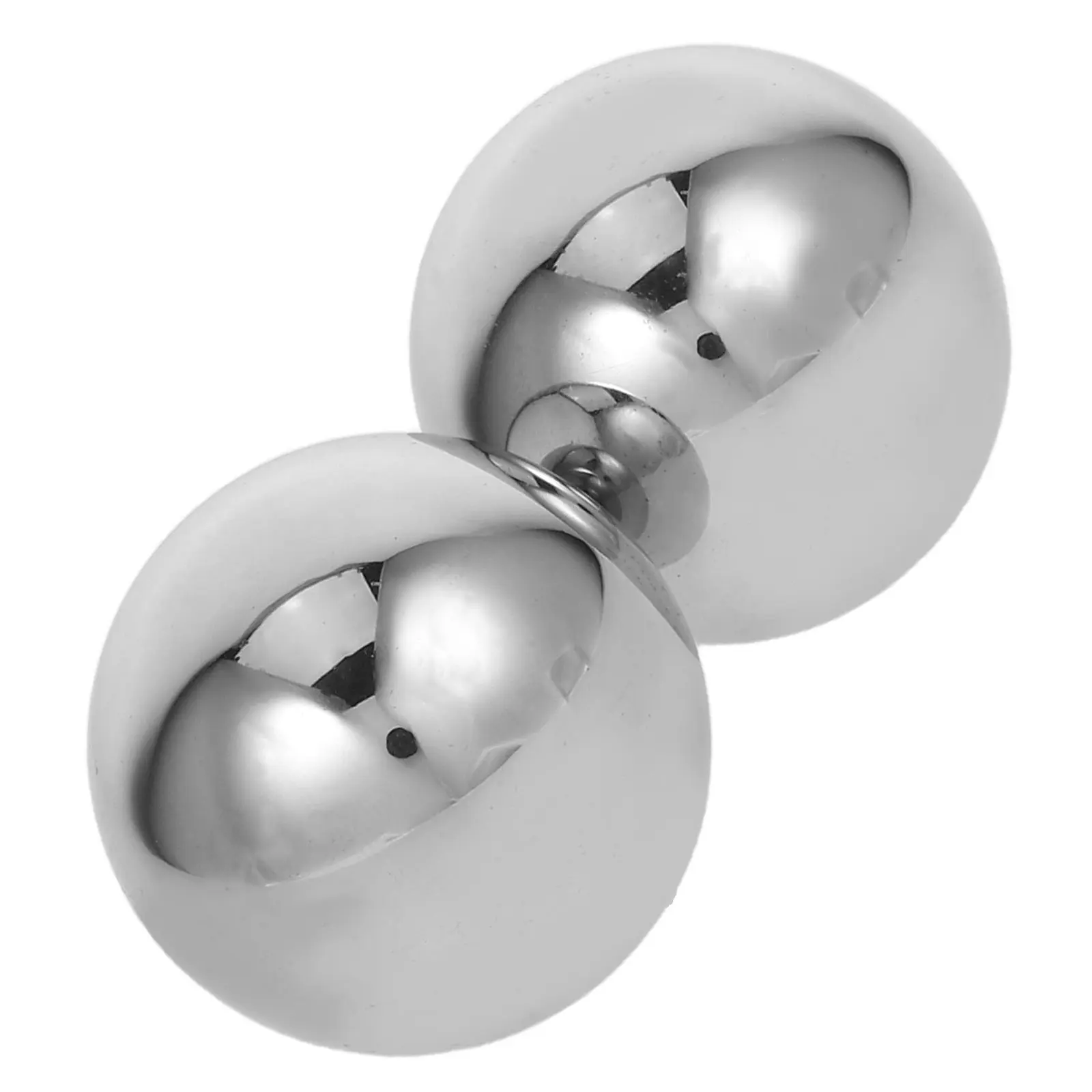 2Pcs Stainless Steel Hand Exercise Balls 38Mm Solid Metal Sphere for Elderly Hand Exercise Grip Strengthener Finger Strengthener