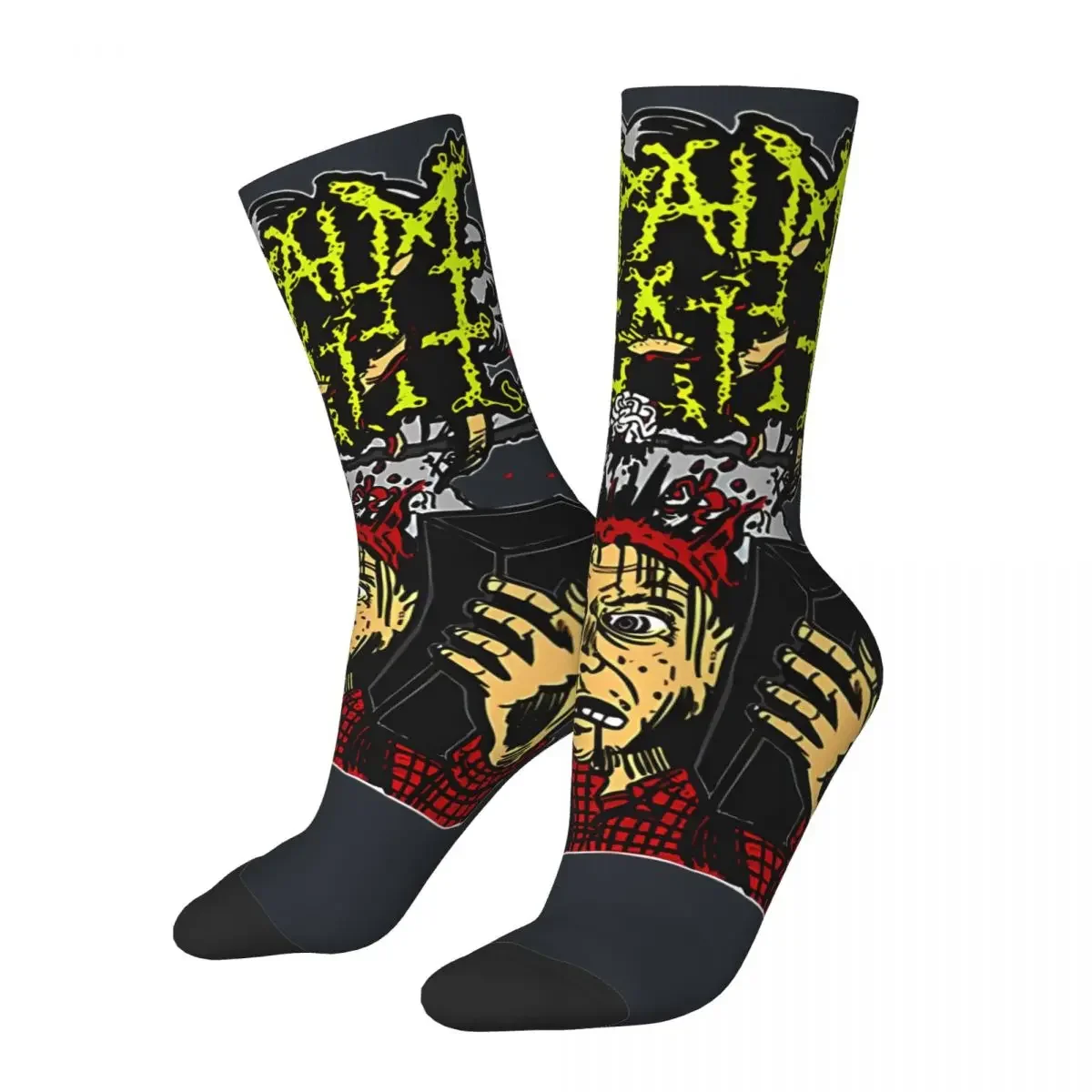 

Happy Funny Attractive Men's Socks Vintage Harajuku Napalm Death Hip Hop Novelty Casual Crew Crazy Sock Gift official-website