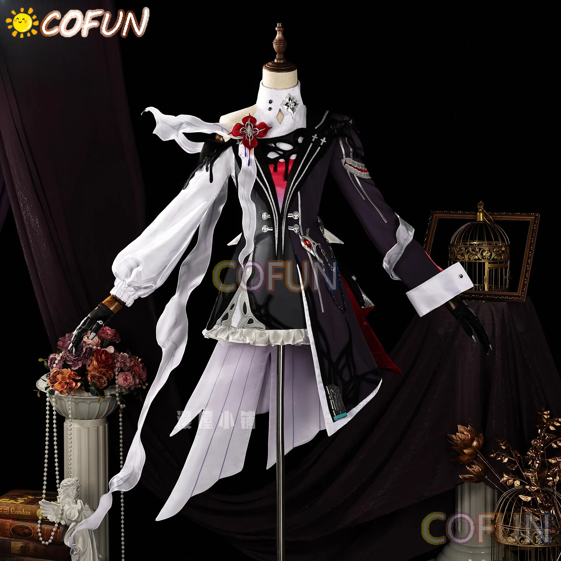 

COFUN Game Honkai: Star Rail March 7th Women Cosplay Costume Cos Anime Party Uniform Hallowen Play Role Clothes Clothing