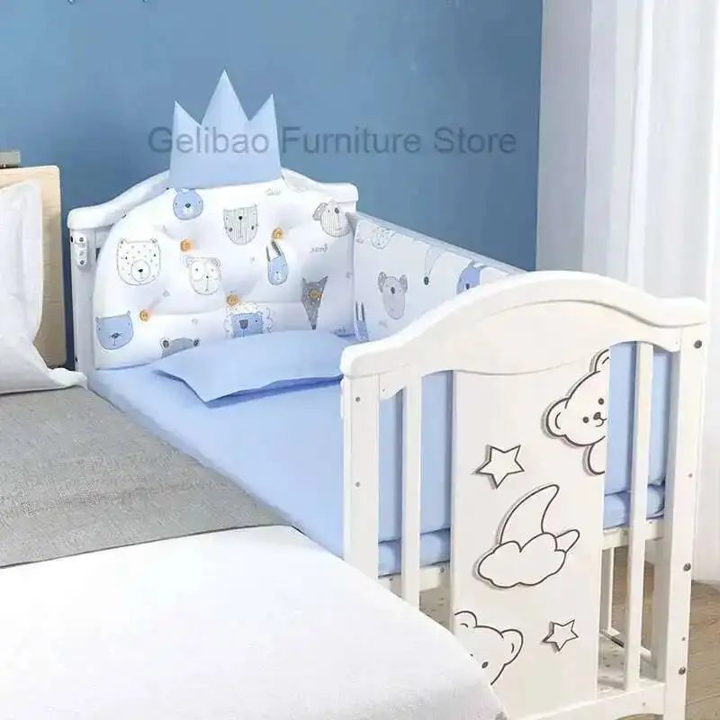 Bed Kids Bassinet Baby Walkers Newborn Bunk Things Child Hut Toddler Bed Mother Children's Individual Beliche Juvenile Storage