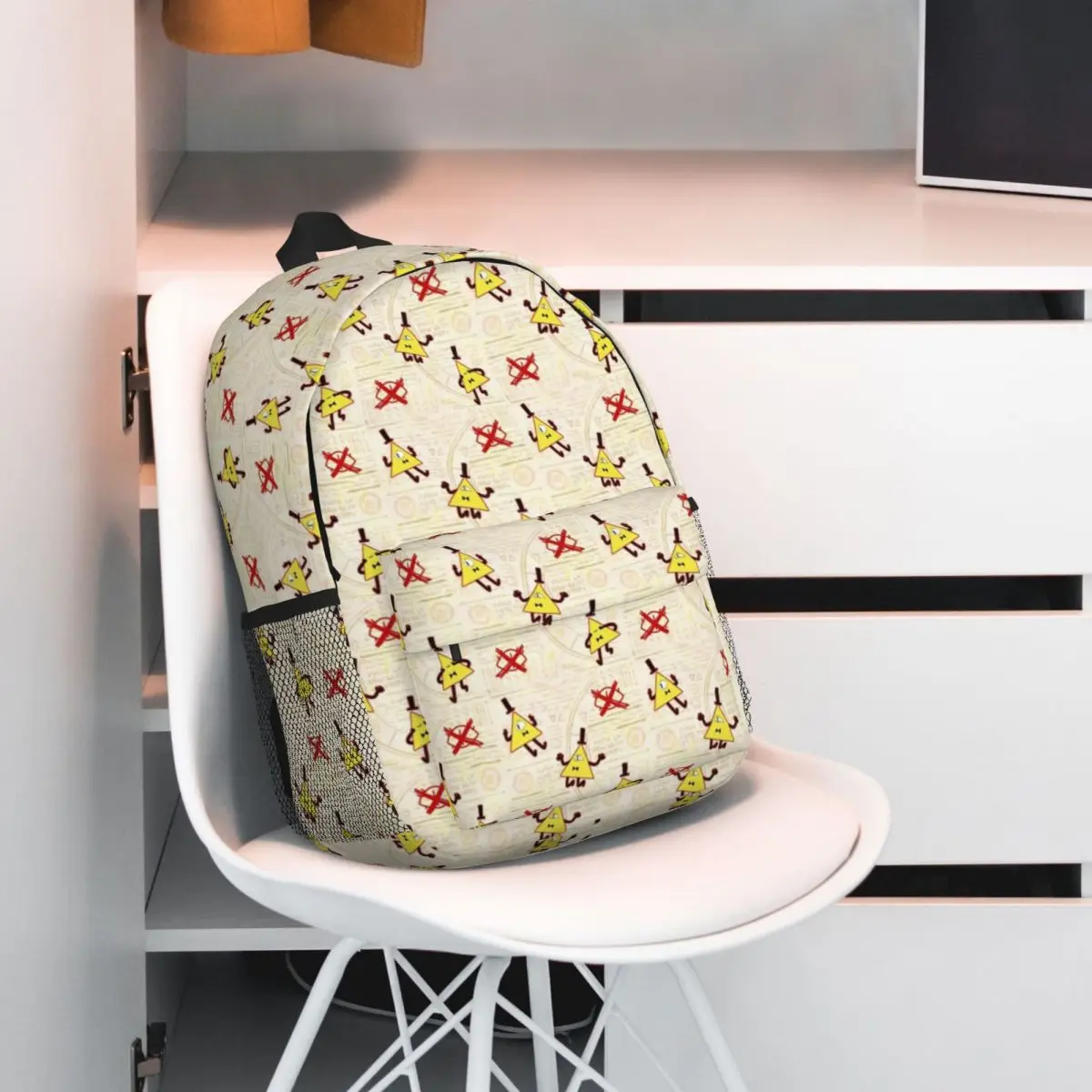 Gravity Falls Durable 15-Inch Backpack - Ergonomic Lightweight Design for Comfort and Convenience