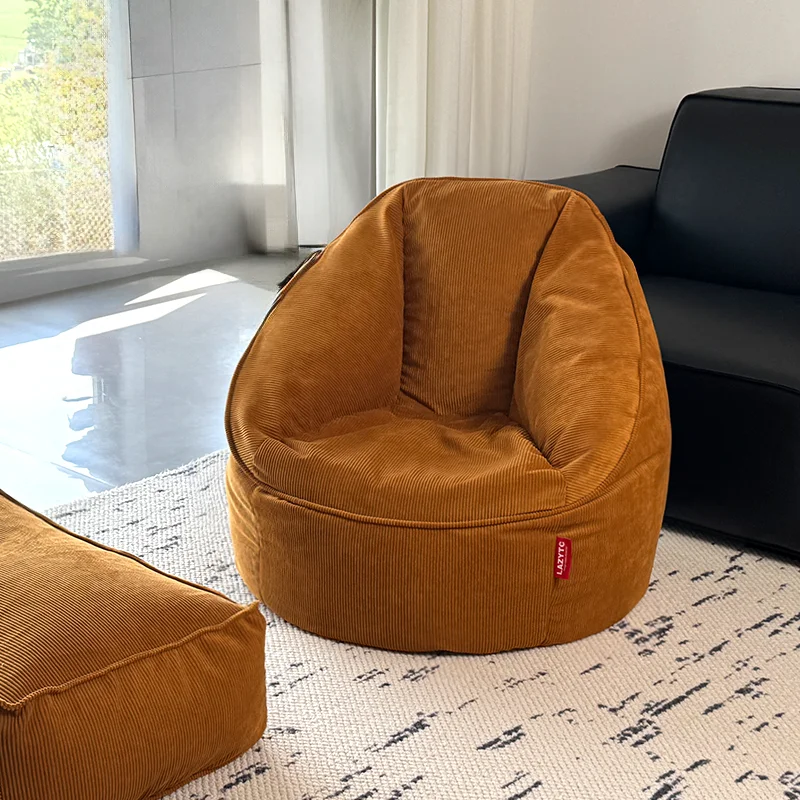 عروض صغيرة أرائك كيس الفول سحابة فقاعة ضغط منخفض أرائك كيس فول قابلة للتحويل منجدة أثاث بوف نفث دي كوارتو #1